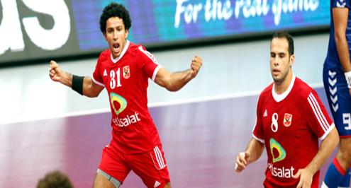 كرة يد.. الأهلي يسحق الشرطة الرواندي في بطولة افريقيا للأندية